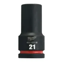 Milwaukee SHOCKWAVE™ IMPACT DUTY NASADKI UDAROWE 21 mm 3/4" nasadka udarowa głęboka - 1 szt. 4932480380