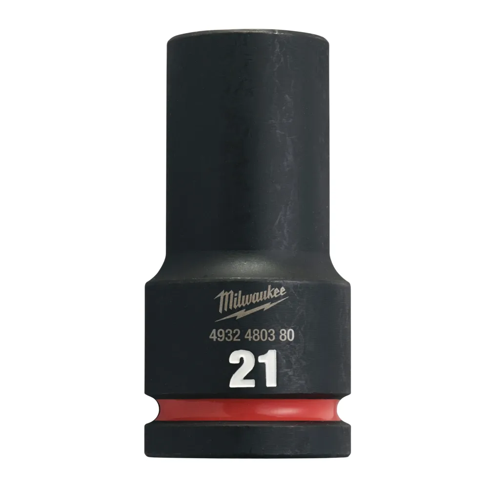Milwaukee SHOCKWAVE™ IMPACT DUTY NASADKI UDAROWE 21 mm 3/4" nasadka udarowa głęboka - 1 szt. 4932480380