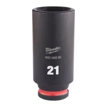 Milwaukee Nasadki udarowe SHOCKWAVE™ IMPACT DUTY 21 mm nasadka udarowa głęboka 3/8" - 1 szt. 4932480295