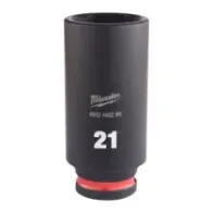 Milwaukee Nasadki udarowe SHOCKWAVE™ IMPACT DUTY 21 mm nasadka udarowa głęboka 3/8" - 1 szt. 4932480295