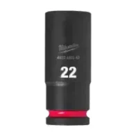 Milwaukee Nasadki udarowe SHOCKWAVE™ IMPACT DUTY 22 mm nasadka udarowa głęboka 1/2" - 1 szt. 4932480340