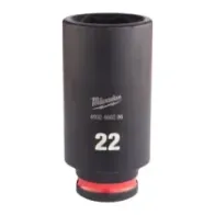 Milwaukee Nasadki udarowe SHOCKWAVE™ IMPACT DUTY 22 mm nasadka udarowa głęboka 3/8" - 1 szt. 4932480296