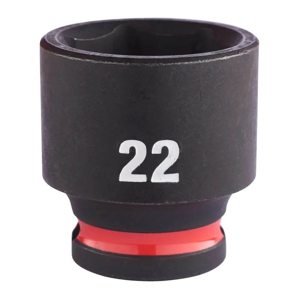Milwaukee Nasadki udarowe SHOCKWAVE™ IMPACT DUTY 22 mm nasadka udarowa 3/8" STD - 1 szt. 4932480279