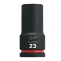 Milwaukee SHOCKWAVE™ IMPACT DUTY NASADKI UDAROWE 23 mm 3/4" nasadka udarowa głęboka - 1 szt. 4932480382