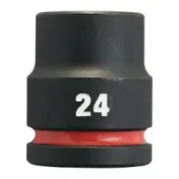 Milwaukee Nasadki udarowe SHOCKWAVE™ IMPACT DUTY 24 mm nasadka udarowa 3/4" STD - 1 szt. 4932480366