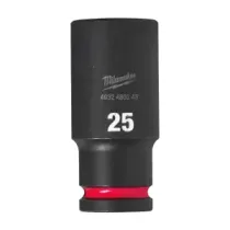 Milwaukee Nasadki udarowe SHOCKWAVE™ IMPACT DUTY 25 mm nasadka udarowa głęboka 1/2" - 1 szt. 4932480343