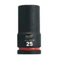 Milwaukee SHOCKWAVE™ IMPACT DUTY NASADKI UDAROWE 25 mm 3/4" nasadka udarowa głęboka - 1 szt. 4932480384
