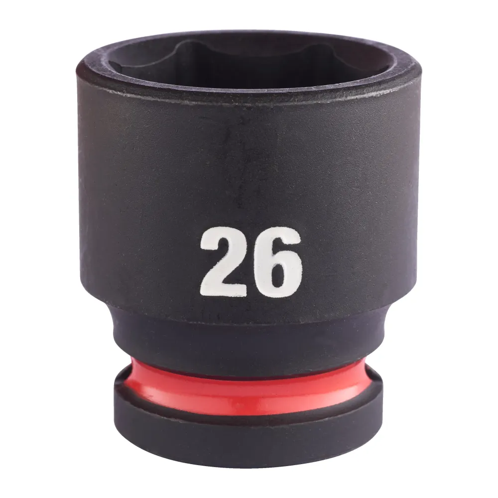 Milwaukee Nasadki udarowe SHOCKWAVE™ IMPACT DUTY 26 mm nasadka udarowa 1/2" STD - 1 szt. 4932480320