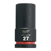 Milwaukee Nasadki udarowe SHOCKWAVE™ IMPACT DUTY 27 mm nasadka udarowa głęboka 3/4" - 1 szt. 4932480386