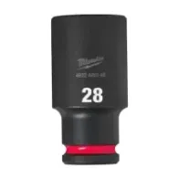Milwaukee Nasadki udarowe SHOCKWAVE™ IMPACT DUTY 28 mm nasadka udarowa głęboka 1/2" - 1 szt. 4932480346