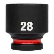 Milwaukee Nasadki udarowe SHOCKWAVE™ IMPACT DUTY 28 mm nasadka udarowa 1/2" STD - 1 szt. 4932480322