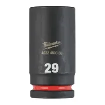 Milwaukee SHOCKWAVE™ IMPACT DUTY NASADKI UDAROWE 29 mm 3/4" nasadka udarowa głęboka - 1 szt. 4932480388