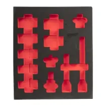Milwaukee Zestawy nasadek udarowych 3/4" II Zestaw głębokich nasadek piankowych 3/4" 1 (12 szt.) 4932493398