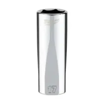 Milwaukee Nasadki 3/8 Drive Nasadka 3/8 Drive - metryczna, głęboka - 17 mm 4932478361