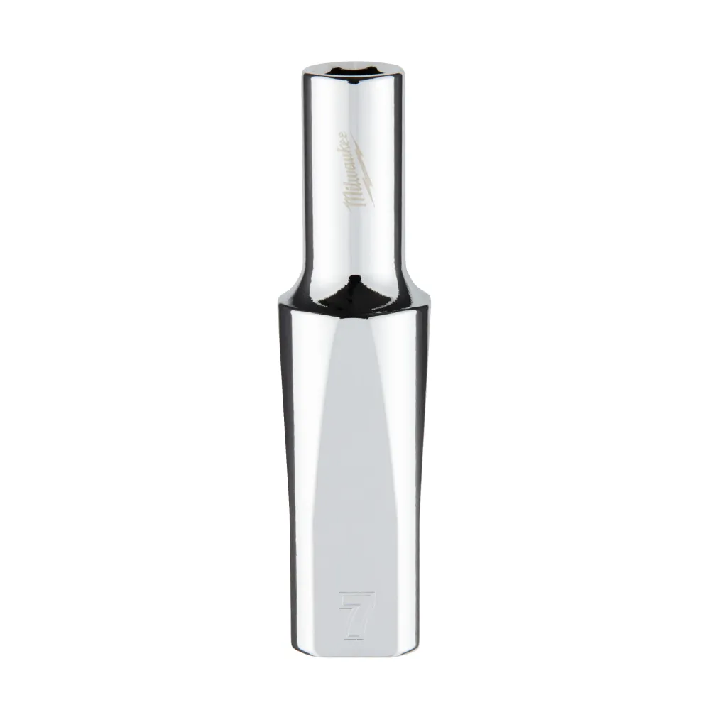 Milwaukee Nasadki 3/8 Drive Nasadka 3/8 Drive - metryczna, głęboka - 7 mm 4932478351