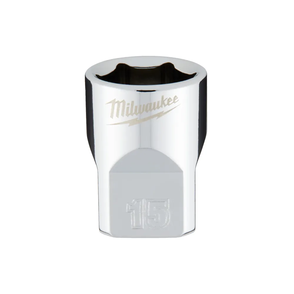 Milwaukee Nasadki 3/8 Drive Nasadka 3/8 Drive - Standard metryczny - 15 mm 4932478345