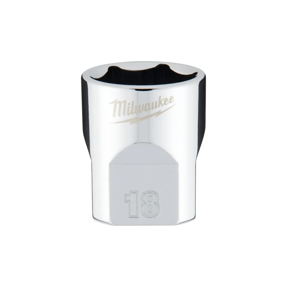 Milwaukee Nasadki 3/8 Drive Nasadka 3/8 Drive - Standard metryczny - 18 mm 4932478348