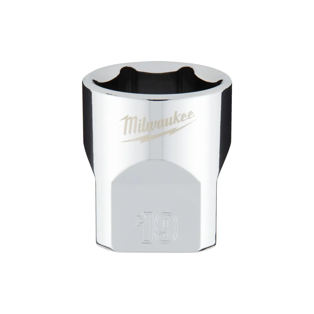 Milwaukee Nasadki 3/8 Drive Nasadka 3/8 Drive - Standard metryczny - 19 mm 4932478349