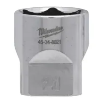 Milwaukee Nasadki 3/8 Drive Nasadka 3/8 Drive Metryczna Standardowa - 21 mm 4932479997