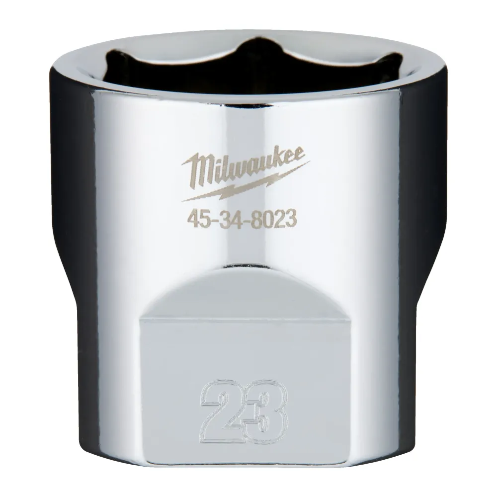 Milwaukee Nasadki 3/8 Drive Nasadka 3/8 Drive Metryczna Standardowa - 23 mm 4932479999