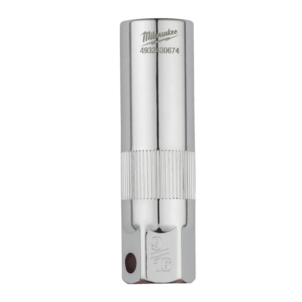 Milwaukee Klucz do świec zapłonowych 3/8" Napęd 3/8" Klucz do świec zapłonowych 9/16" 4932480674
