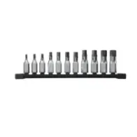 Milwaukee Zestaw nasadek metrycznych z napędem 3/8" Zestaw nasadek metrycznych z napędem 3/8" - 11 szt. 4932480567