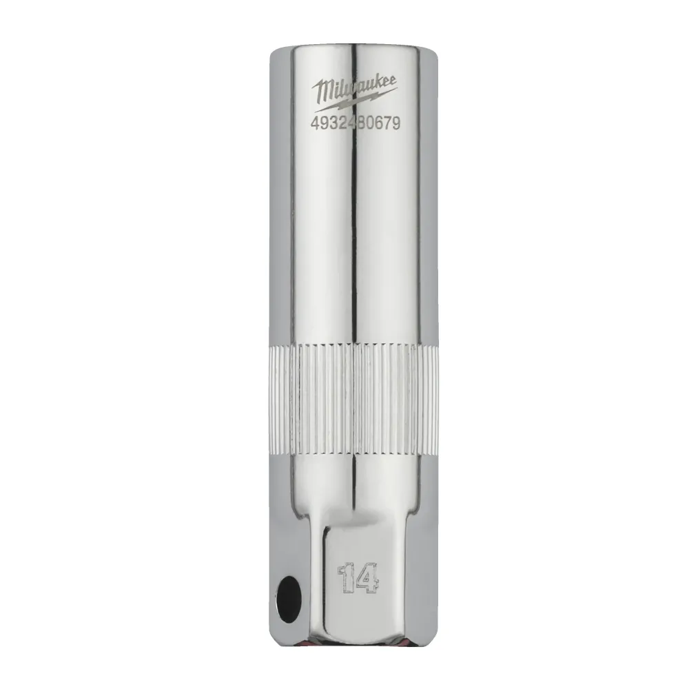 Milwaukee Nasadka do świec zapłonowych 3/8" Nasadka do świec zapłonowych 3/8" - 14 mm 4932480679