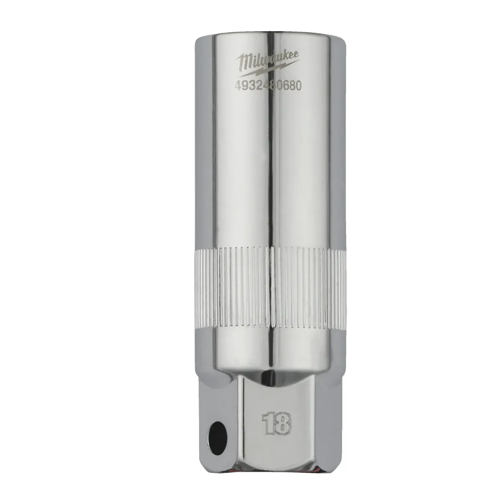 Milwaukee Nasadka do świec zapłonowych 3/8" Nasadka do świec zapłonowych 3/8" - 18 mm 4932480680