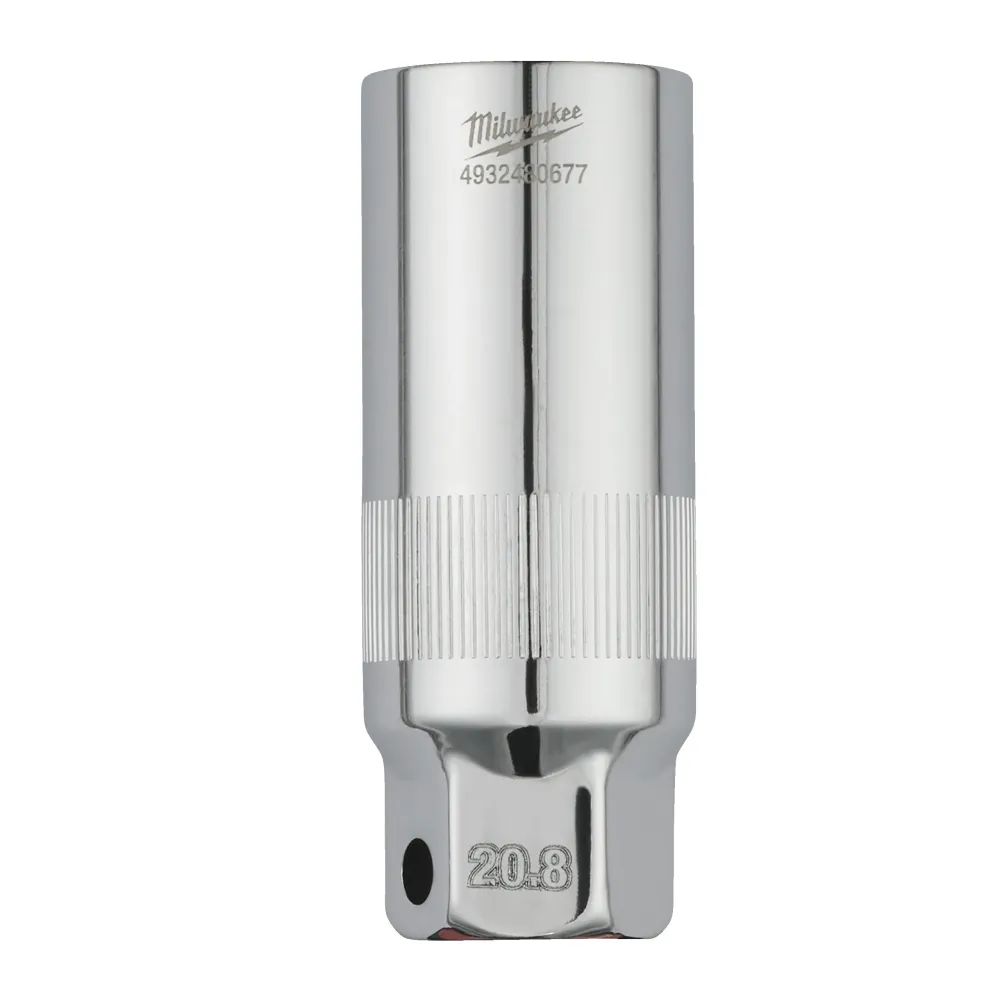 Milwaukee Nasadka do świec zapłonowych 3/8" Napęd 3/8” 20,8MM Nasadka do świec zapłonowych 4932480677