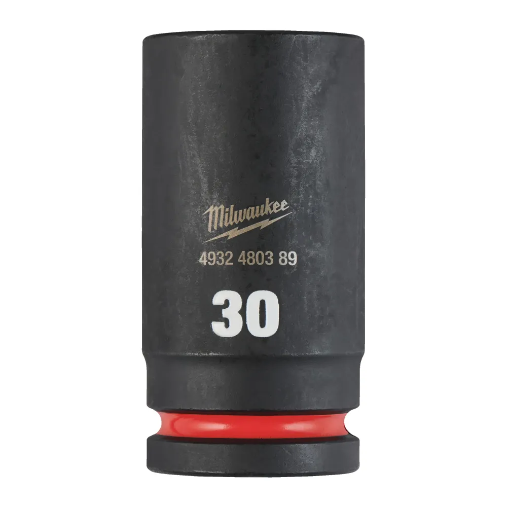 Milwaukee SHOCKWAVE™ IMPACT DUTY NASADKI UDAROWE 30 mm 3/4" nasadka udarowa głęboka - 1 szt. 4932480389