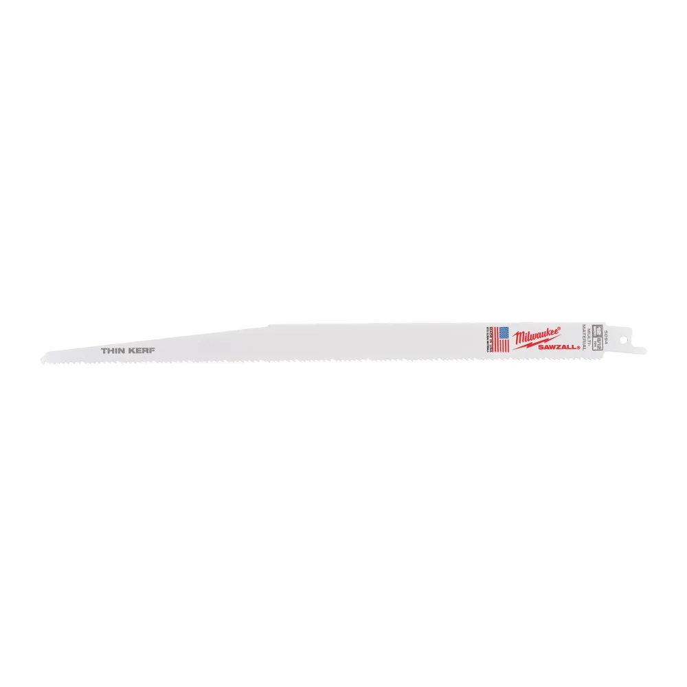 Milwaukee uniwersalne ostrza (drewno / metal / plastik) 300 mm x 8 / 12 zębów na cal - 5 szt. 48475094