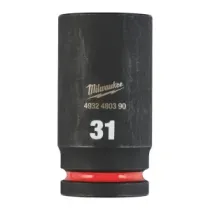 Milwaukee SHOCKWAVE™ IMPACT DUTY NASADKI UDAROWE 31 mm 3/4" nasadka udarowa głęboka - 1 szt. 4932480390
