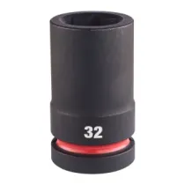 Milwaukee SHOCKWAVE™ IMPACT DUTY NASADKI UDAROWE 32 mm 1" nasadka udarowa głęboka - 1 szt. 4932480426