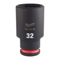 Milwaukee SHOCKWAVE™ IMPACT DUTY NASADKI UDAROWE 32 mm 1/2" nasadka udarowa głęboka - 1 szt. 4932480349