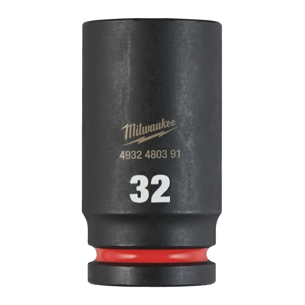 Milwaukee Nasadki udarowe SHOCKWAVE™ IMPACT DUTY 32 mm nasadka udarowa głęboka 3/4" - 1 szt. 4932480391