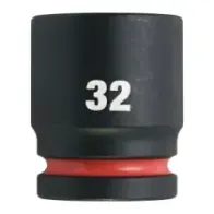 Milwaukee Nasadki udarowe SHOCKWAVE™ IMPACT DUTY 32 mm nasadka udarowa 3/4" STD - 1 szt. 4932480369