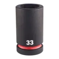 Milwaukee SHOCKWAVE™ IMPACT DUTY NASADKI UDAROWE 33 mm 1" nasadka udarowa głęboka - 1 szt. 4932480427
