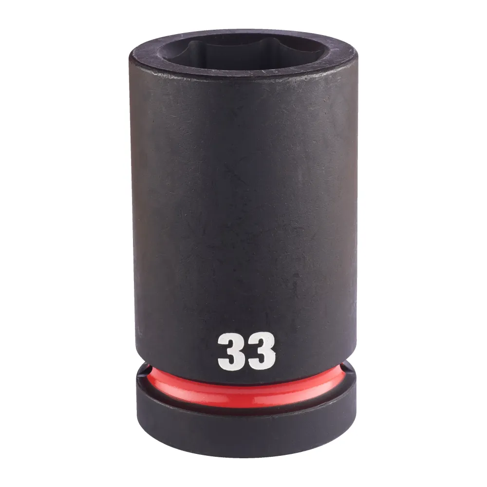 Milwaukee SHOCKWAVE™ IMPACT DUTY NASADKI UDAROWE 33 mm 1" nasadka udarowa głęboka - 1 szt. 4932480427