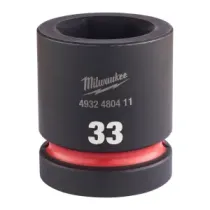 Milwaukee Nasadki udarowe SHOCKWAVE™ IMPACT DUTY 33 mm nasadka udarowa 1" STD - 1 szt. 4932480411