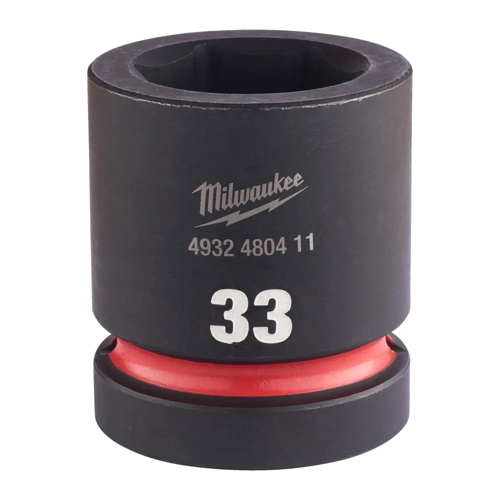 Milwaukee Nasadki udarowe SHOCKWAVE™ IMPACT DUTY 33 mm nasadka udarowa 1" STD - 1 szt. 4932480411
