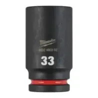 Milwaukee SHOCKWAVE™ IMPACT DUTY NASADKI UDAROWE 33 mm 3/4" nasadka udarowa głęboka - 1 szt. 4932480392