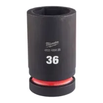 Milwaukee SHOCKWAVE™ IMPACT DUTY NASADKI UDAROWE 36 mm 1" nasadka udarowa głęboka - 1 szt. 4932480429