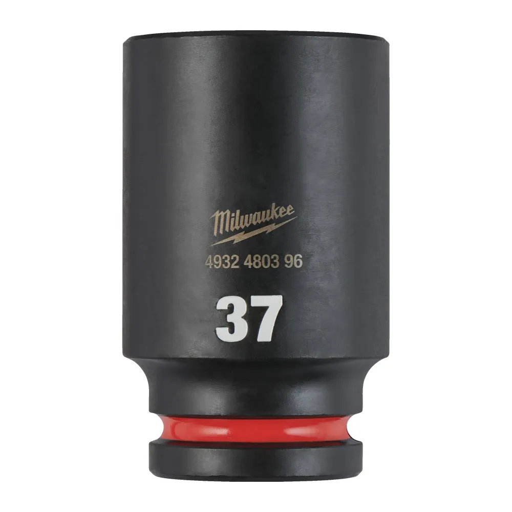 Milwaukee SHOCKWAVE™ IMPACT DUTY NASADKI UDAROWE 37 mm 3/4" nasadka udarowa głęboka - 1 szt. 4932480396