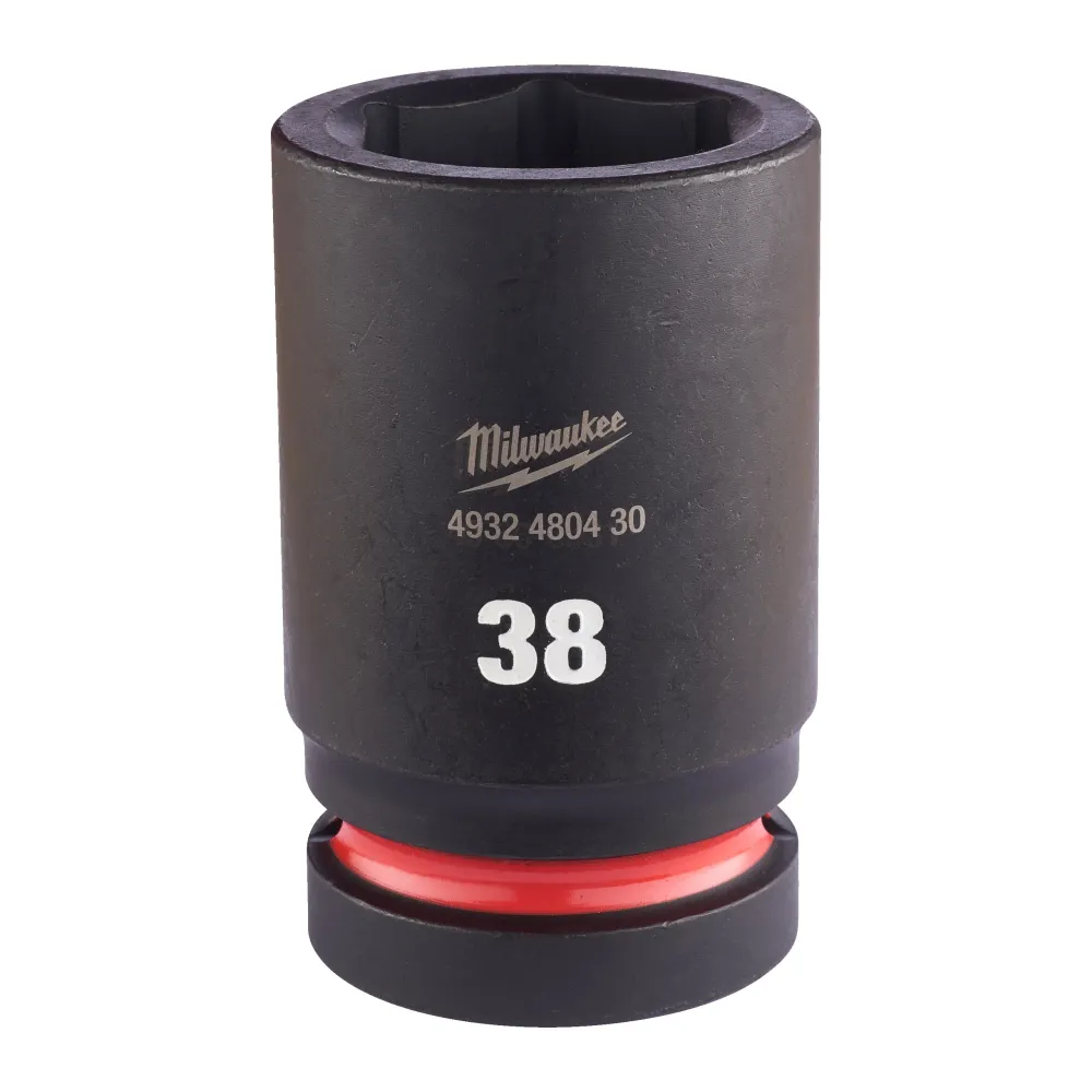 Milwaukee SHOCKWAVE™ IMPACT DUTY NASADKI UDAROWE 38 mm 1" nasadka udarowa głęboka - 1 szt. 4932480430