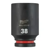 Milwaukee SHOCKWAVE™ IMPACT DUTY NASADKI UDAROWE 38 mm 3/4" nasadka udarowa głęboka - 1 szt. 4932480397