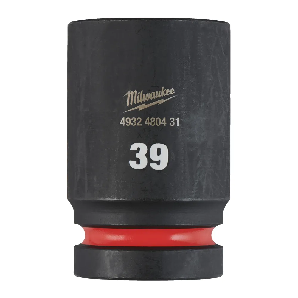 Milwaukee Nasadki udarowe SHOCKWAVE™ IMPACT DUTY 39 mm nasadka udarowa głęboka 1" - 1 szt. 4932480431