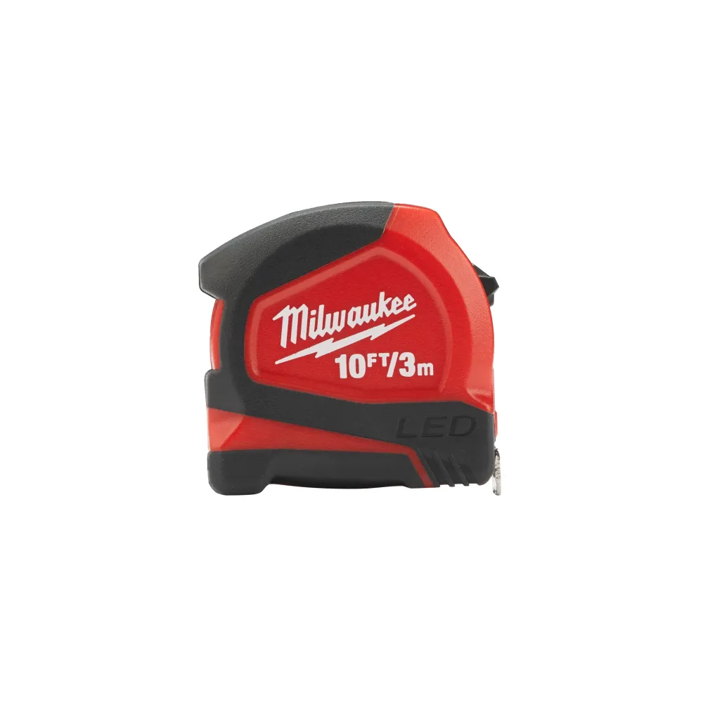 Milwaukee Miarka taśmowa z diodą LED 3m/10ft Miarka taśmowa z diodą LED 48226602