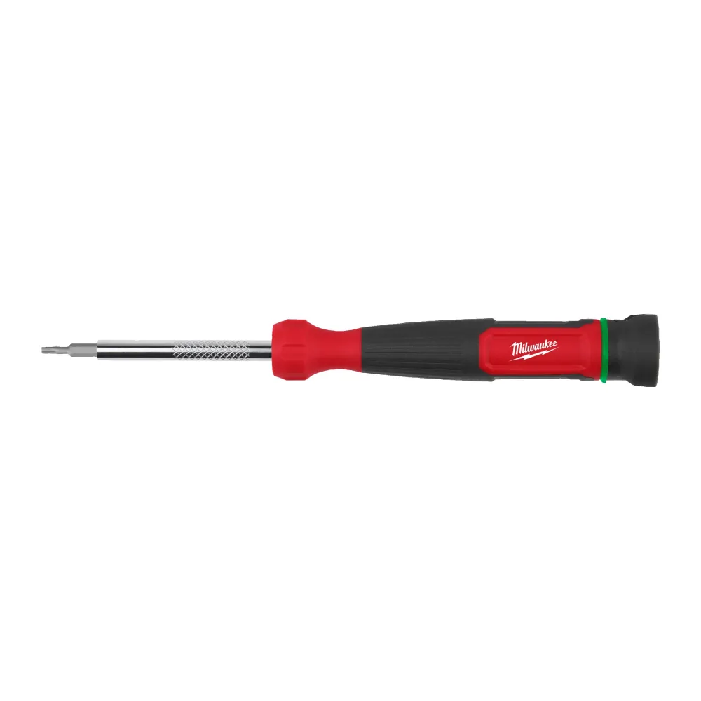 Milwaukee Precision Multi-Bit Screwdriver 4 w 1 Torx Precision Multi-Bit Screwdriver 4932498175