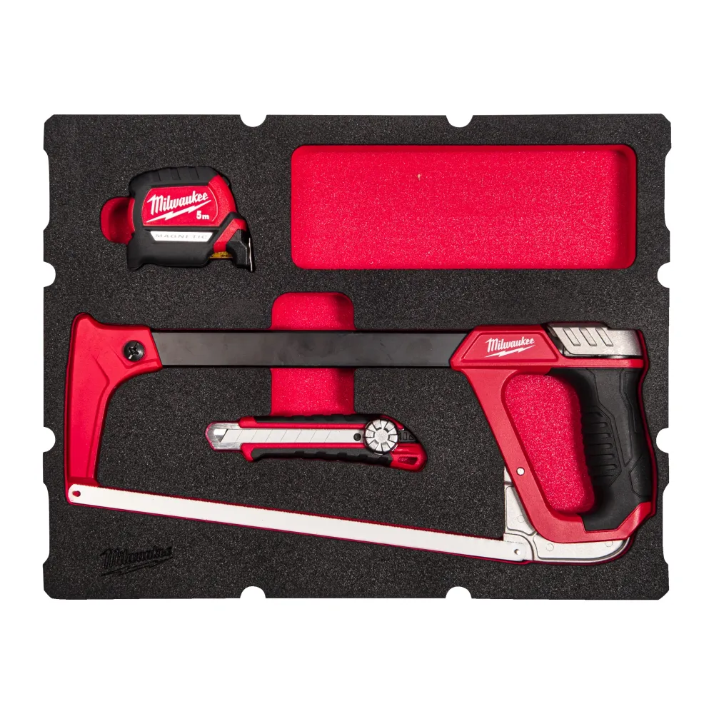 Milwaukee Packout Drawer Zestaw wkładek piankowych do cięcia i mierzenia 4 szt.  4932493642