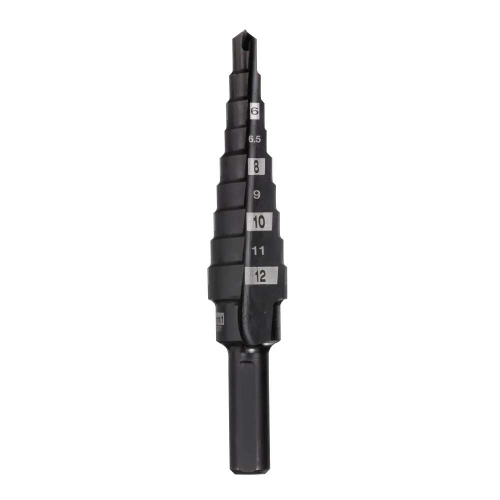 Milwaukee Wiertła stopniowe 4 do 12 mm, stopnie 1 mm - 1 szt. 48899301